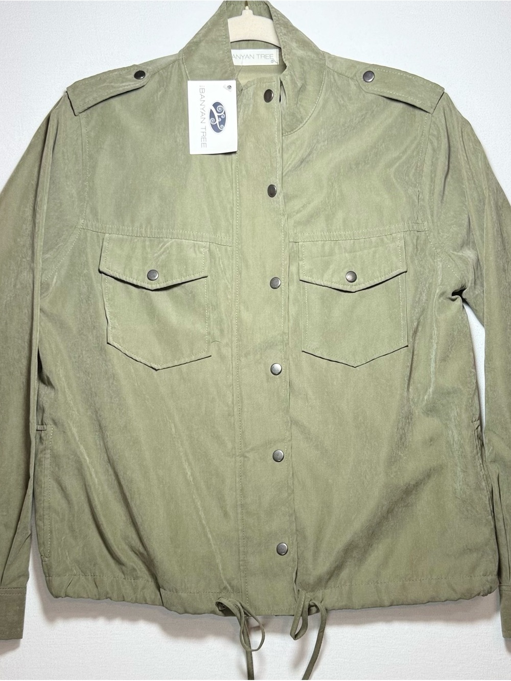 Women's Utility Jacket in Olive